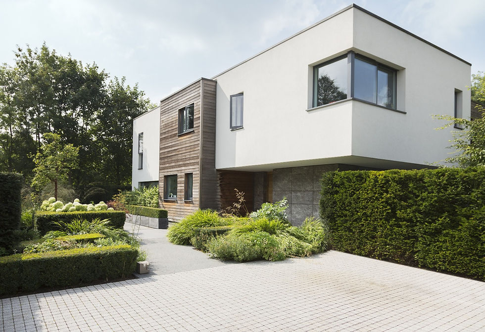 Exterior home painted